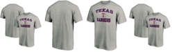 Fanatics Men's Heathered Gray Texas Rangers Heart Soul T-shirt